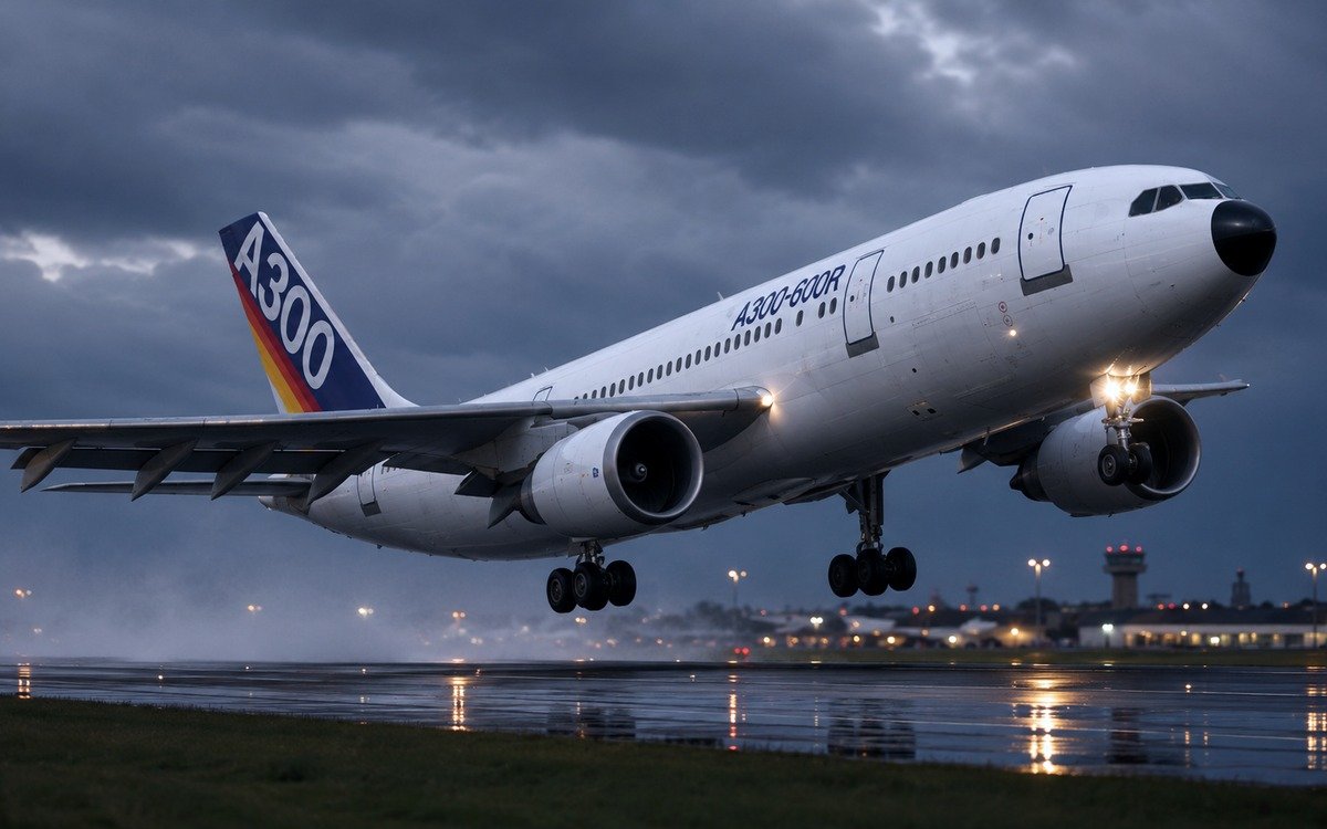 iniBuilds A300-600 Premium taking off